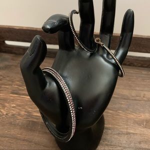 Brighton Crystal bracelets and earrings set